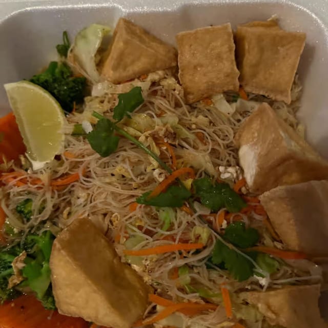 Pad-Mee Stir-Fried Noodle.
