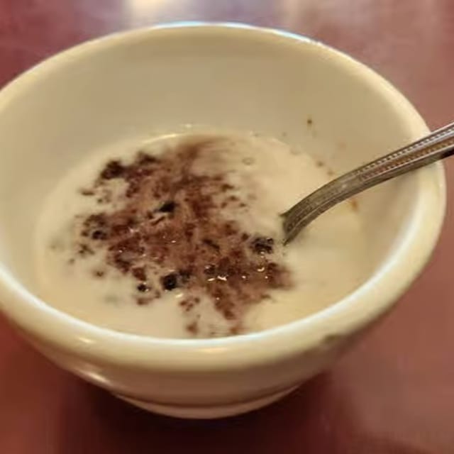Black Rice Pudding.